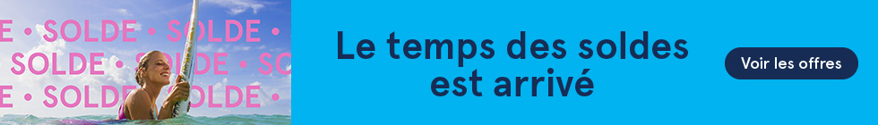 Promotion. Le temps des soldes est arrivé. Voir nos offres.